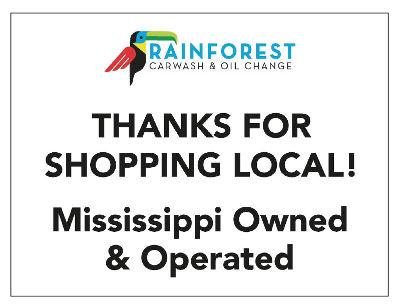 Thanks for Shopping Local Sign
