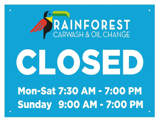 Closed Sign