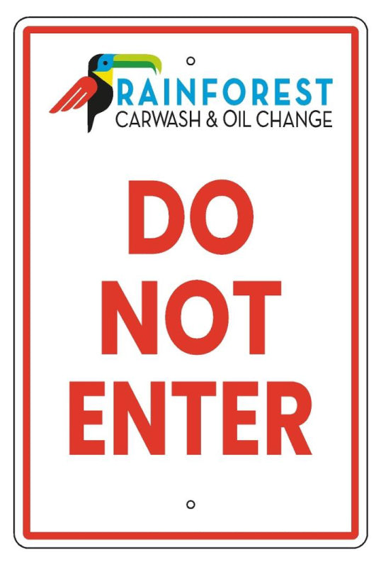 Do Not Enter Traffic Sign
