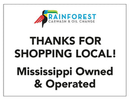 Thanks for Shopping Local Sign