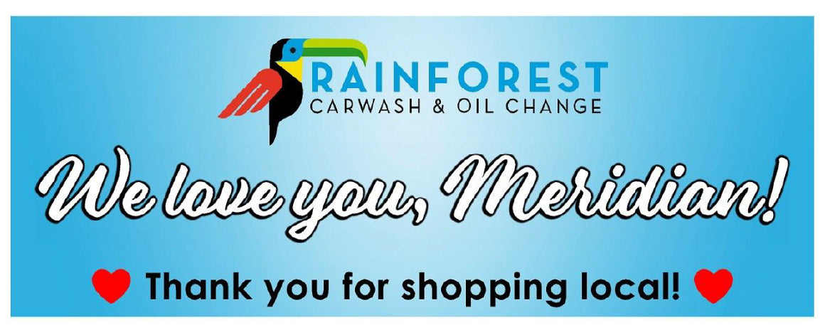 We Love You Meridian Banner