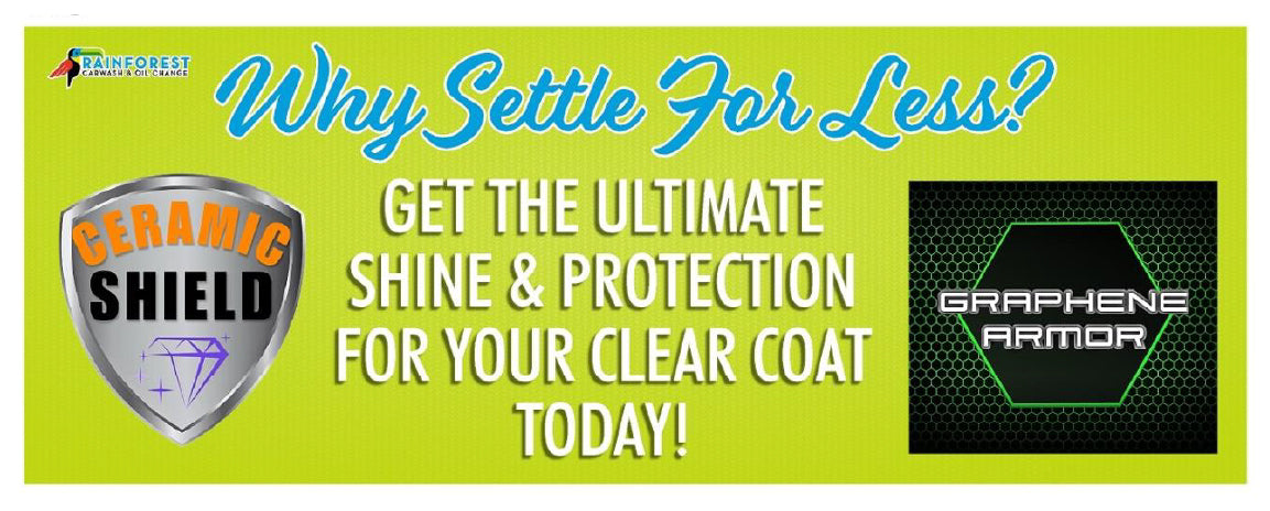 Why Settle For Less Banner