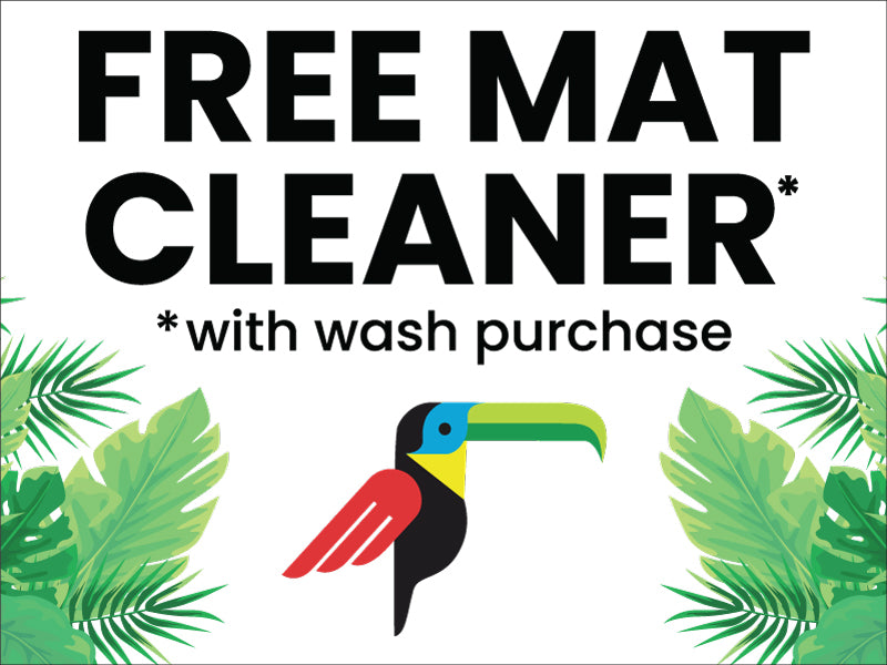 Free Mat Cleaner 10mm Coroplast Sign