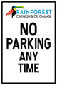 No Parking Any Time Traffic Sign