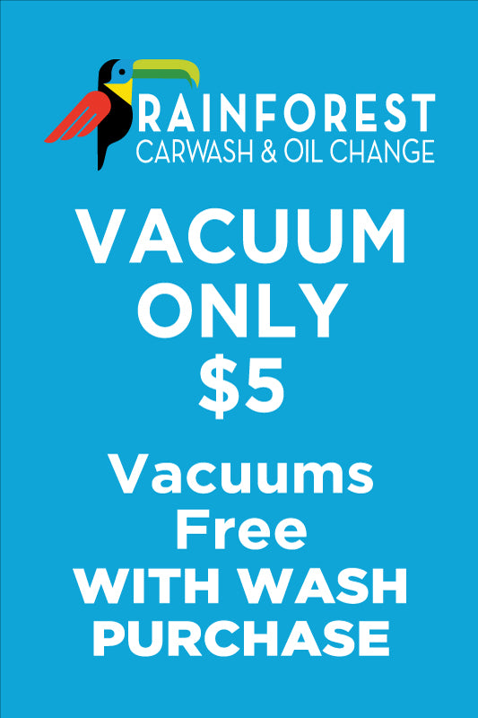 Vacuum Promotion ACM Sign