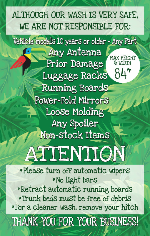 Disclaimer Windmaster Insert